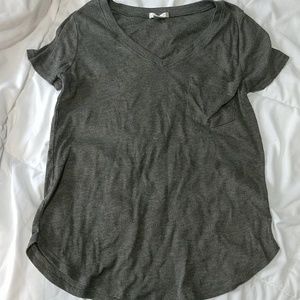 Short sleeve v neck